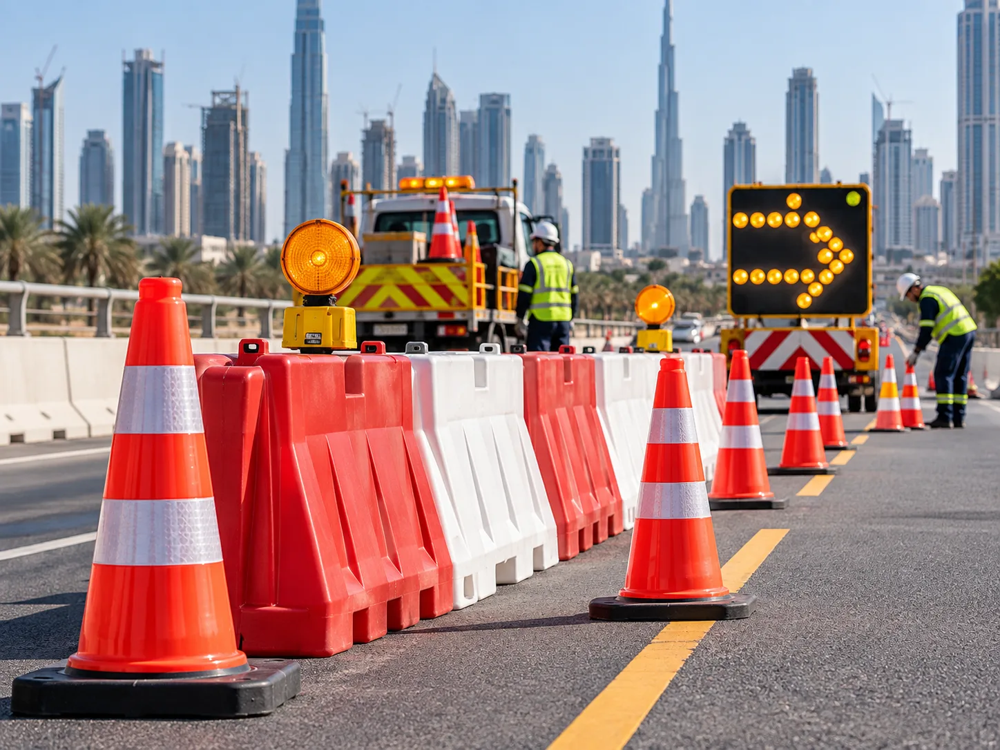 Road safety equipment supplied across the UAE