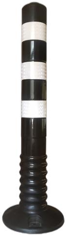 PU Flexible Spring Post Black 750/1000 mm
